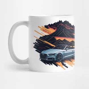 Audi S5 Cabriolet Classic Car Mug